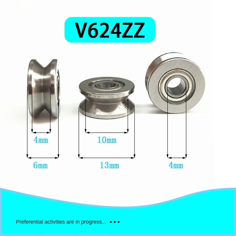 Macchina da disegno con scanalatura a V per cuscinetti scanalati ad anello esterno v624z piastra per raddrizzatore v623z puleggia per raddrizzatore a gola strumenti domestici