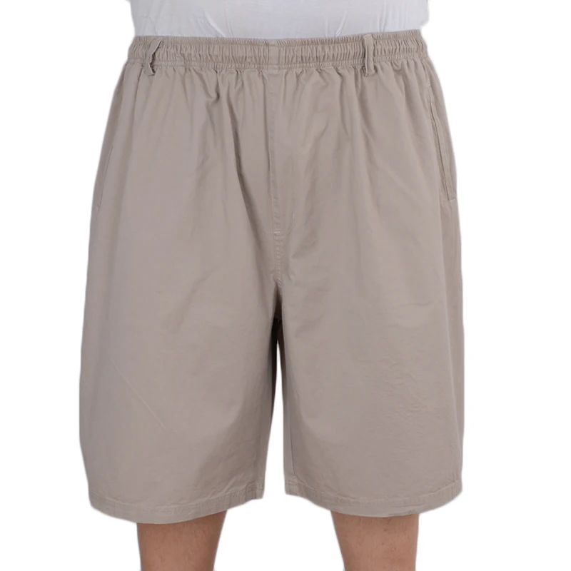 Summer Plus size Shorts men 5XL 6XL 7XL 8XL 9XL 10XL 11XL 12XL 13XL 14XL waist 160cm Loose Elastic waist Cotton men shorts