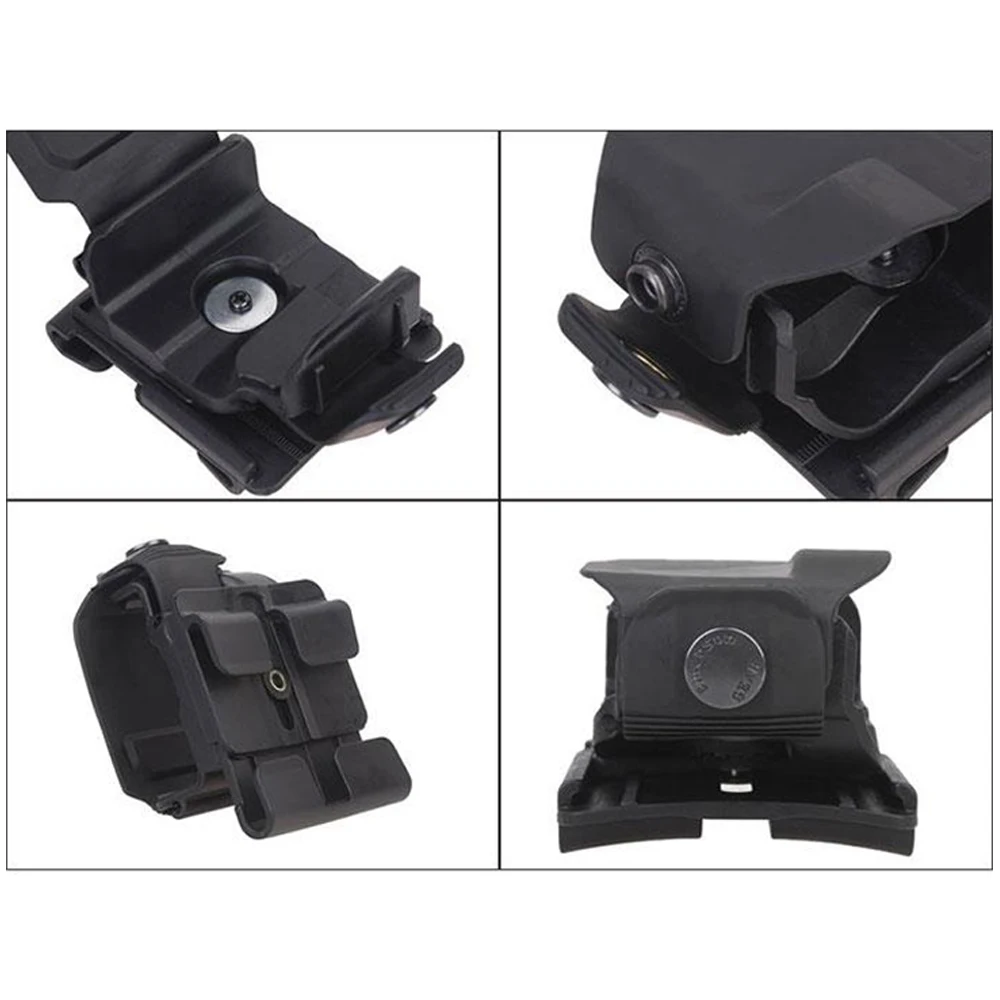 Funda giratoria MOLLE para pistola Glock 17, 19, 22, 23, accesorios de caza táctica, 360