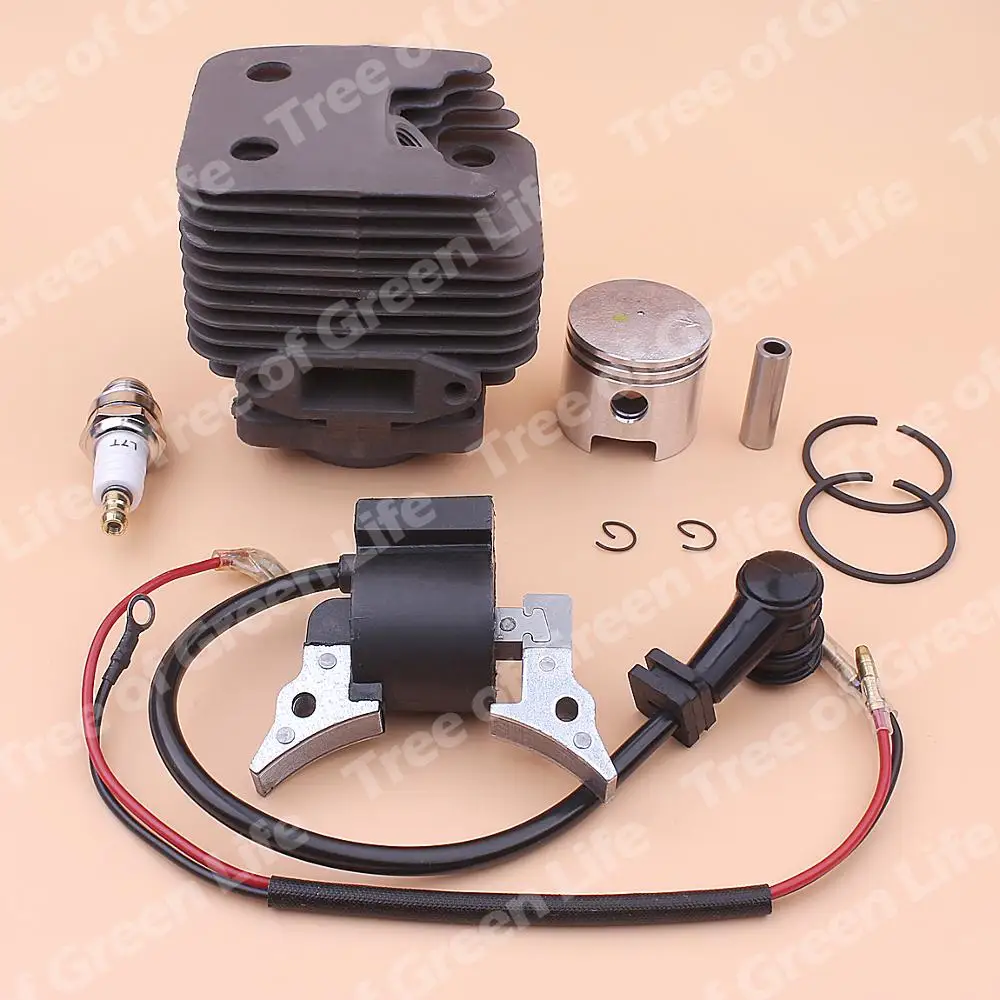 36mm Cylinder Piston Ignition Coil Kit For Tanaka SUM 328 WeedEater Blower Trimmer Brush Cutter