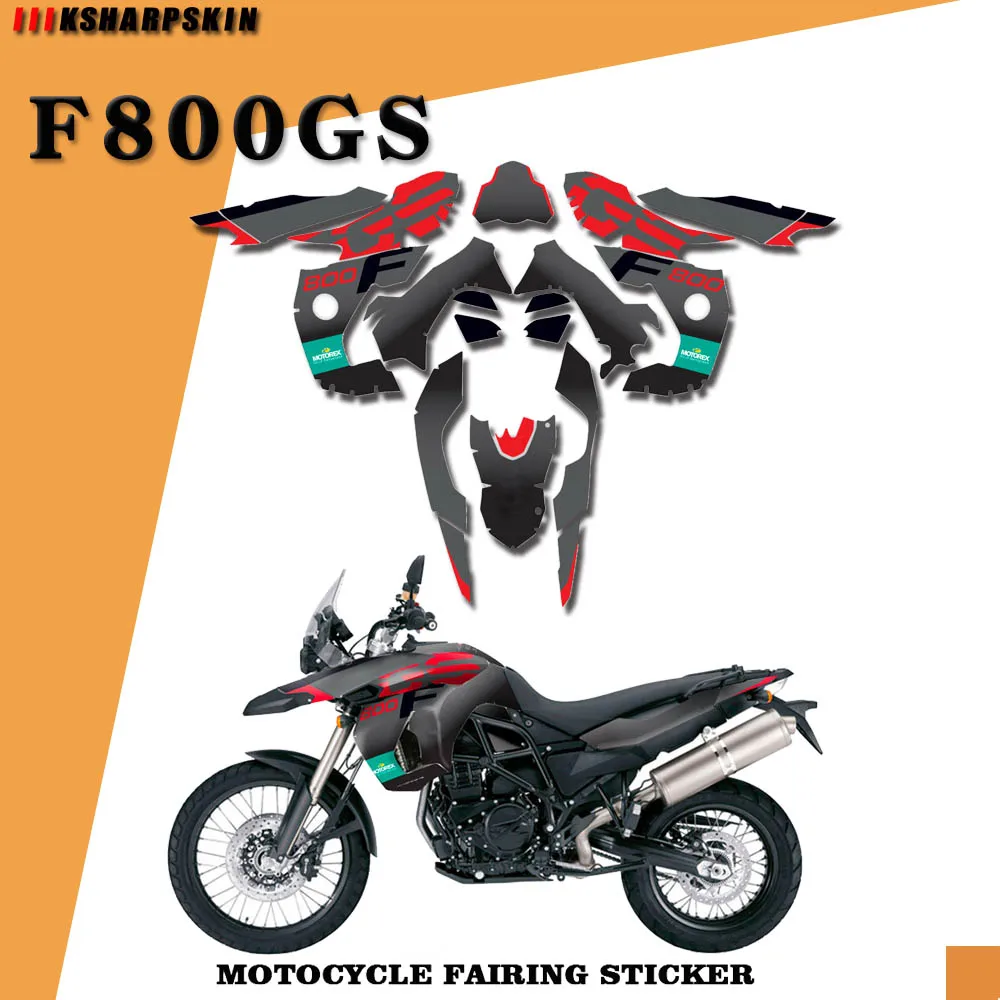 

Personalized modified motorcycle body fairing reflective sticker protector is suitable for BMW F800GS 2008-2012