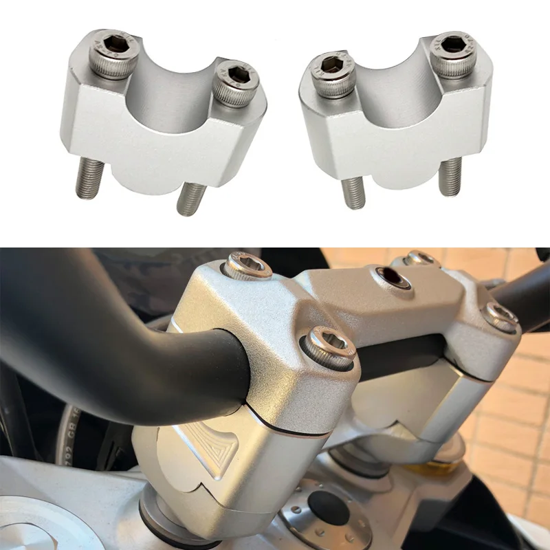 Motorcycle Handlebar Handle Bar Riser Heighten Extend Mount Clamp Adapter For BMW G310GS G310R G310 G 310 GS R 2017-2023 2022