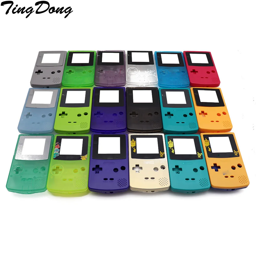 

5Sets For Nintendo Game boy Color GBC Repair Part Housing Shell Pack New Full Housing Shell Cover