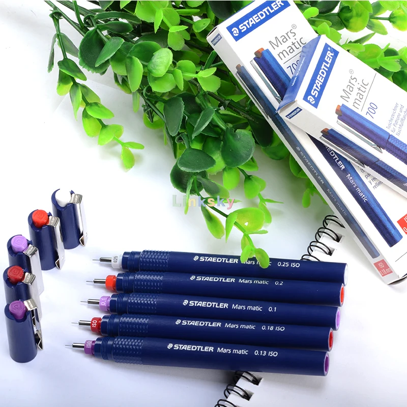 Staedtler Mars Matic 700 Technical Pen with Tubular Tip,No drying