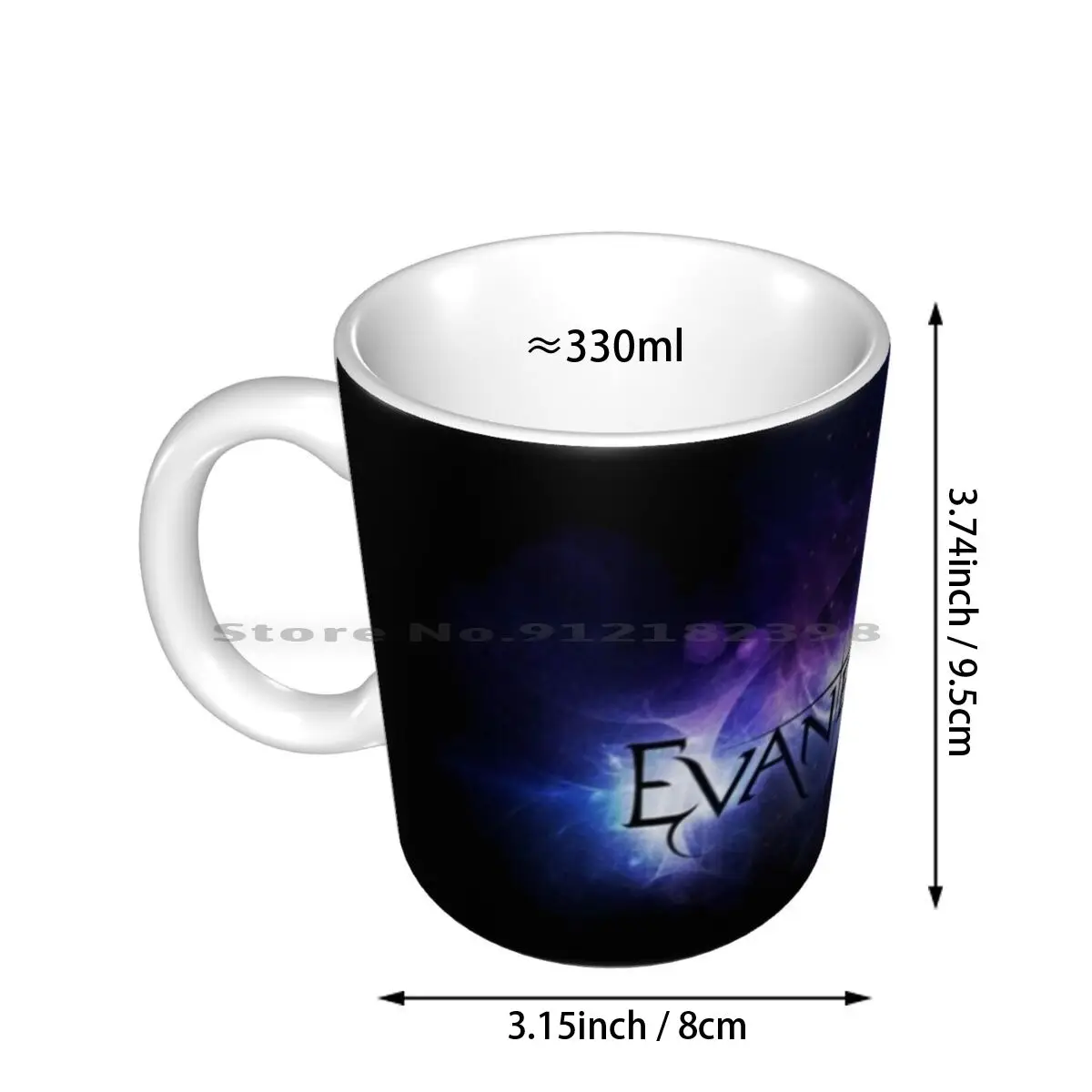 Evanescence Ceramic Mugs Coffee Cups Milk Tea Mug Post Grunge Hard Alternative Metal Alternative Nu Metal Grunge Grunger Emo