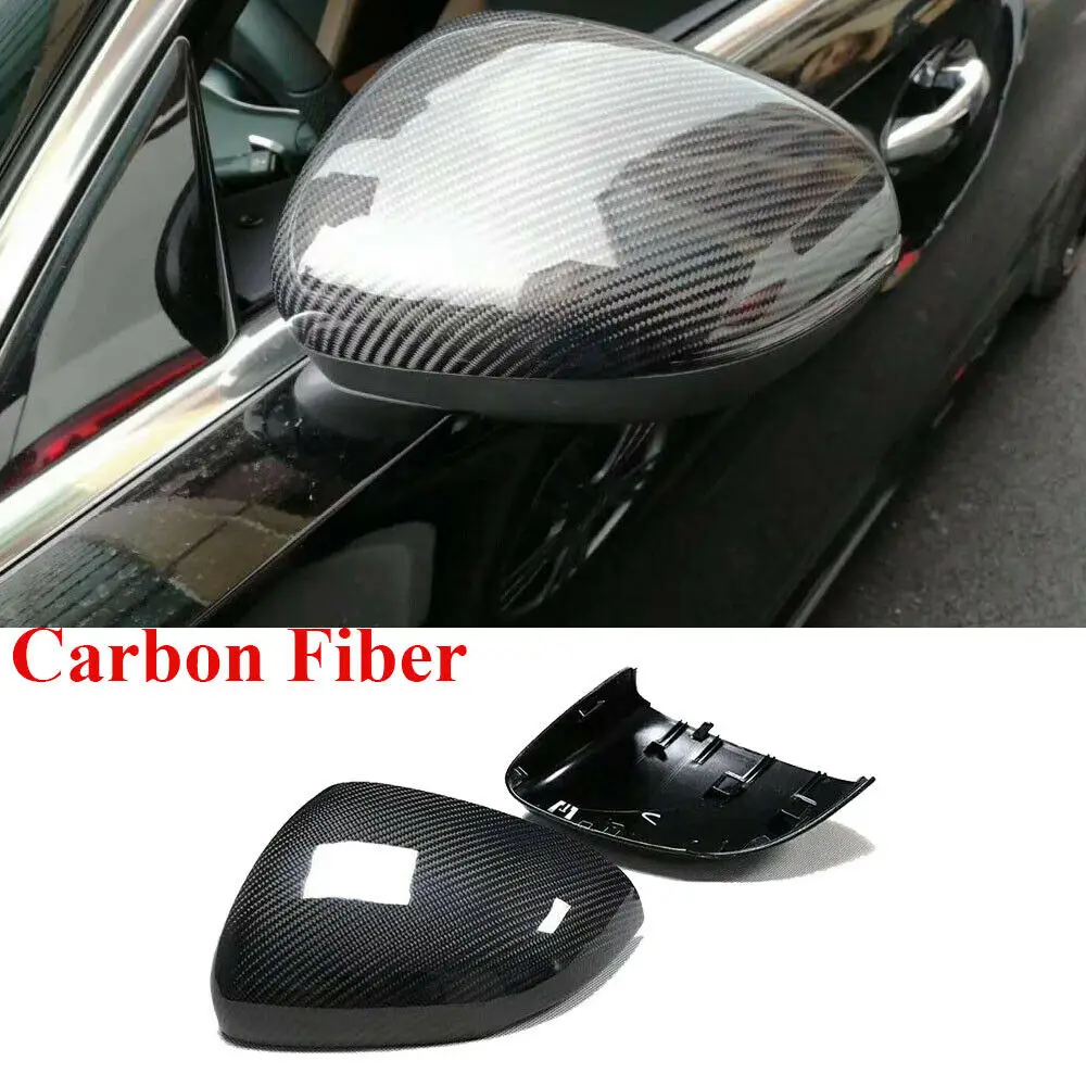 

Carbon Fiber Car Side Wing Rearview Mirror Cover Trim Caps For Mercedes Benz CLA Class C118 CLA180 A Class W177 V177 A45 A35 AMG