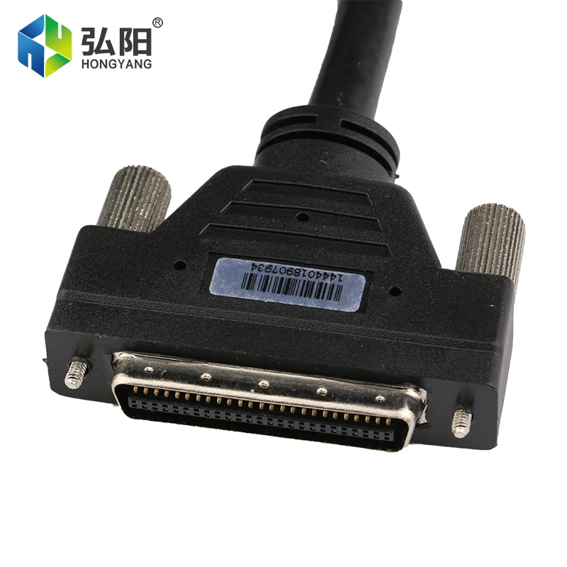 Controlador dsp cnc 0501, linha de dados 2.5m 4m 5m, original, 50 pinos, sistema de controle de linha de comunicação, terminal de conexão a11 a15 a18