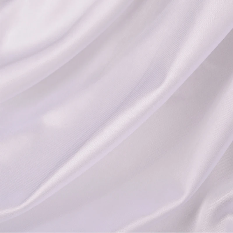 White curtains customized size 12x3m for wedding party （Only curtains）