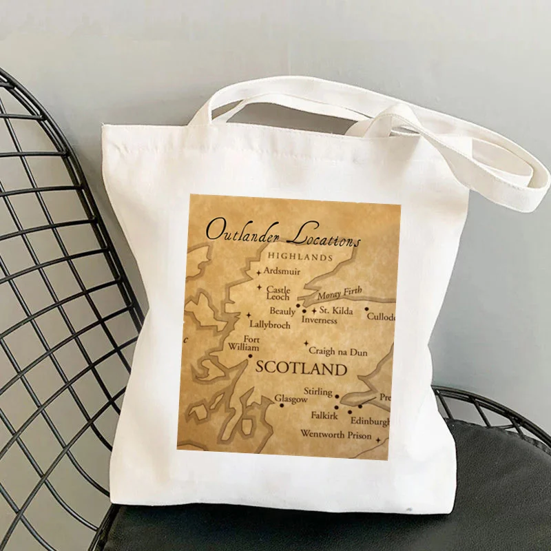 Shopper Outlander When the day shall come Bag Harajuku women Shopping Bag Canvas Shopper Bag girl Tote Bag Shoulder Lady Bag