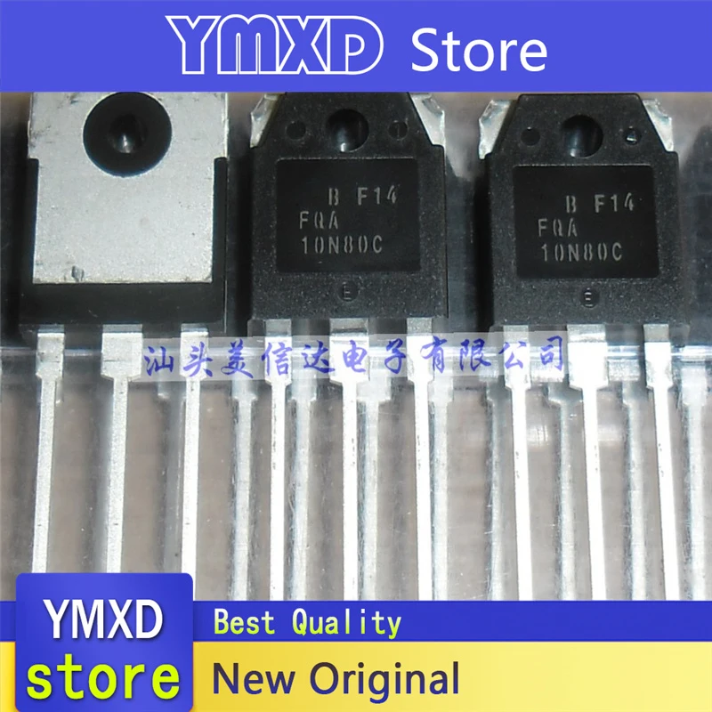 

10pcs/lot New Original FQA10N80C 10A800V Field Effect Tube TO-247 In Stock