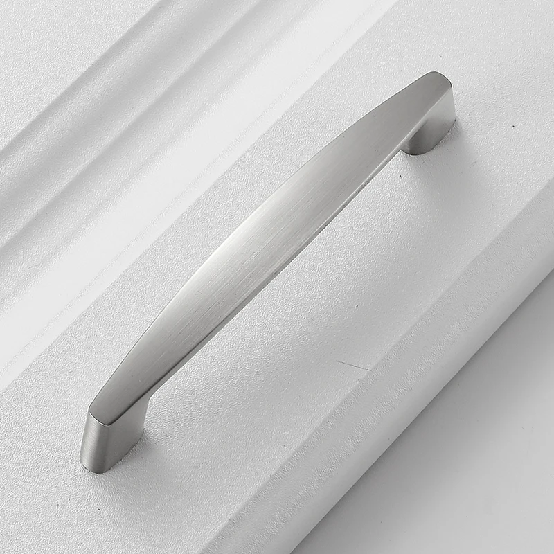 YUTOKO Schrankgriffe, Zinklegierung, moderne silberne Türgriffe, elegante Schubladengriffe, Knöpfe, Küchenmöbelgriff, Hardware 791 – Detail 7
