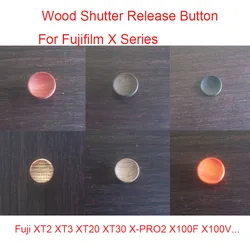 Wooden Wood Shutter Release Button For Fujifilm Fuji XT2 XT3 XT20 XT30 X-PRO2 X100F X100V FujiFilm Series Camera