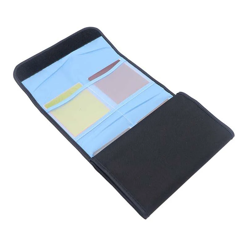 6 8 10 12 Slots Camera Lens UV CPL Filter Bag Protective Storage Case Filter Bag for Cokin P Series Full ND Gradient Color