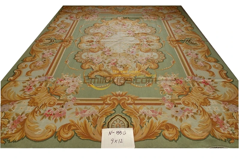 french aubusson carpets Hand Knotted Carpet Home Decore Retro wool knitting carpets