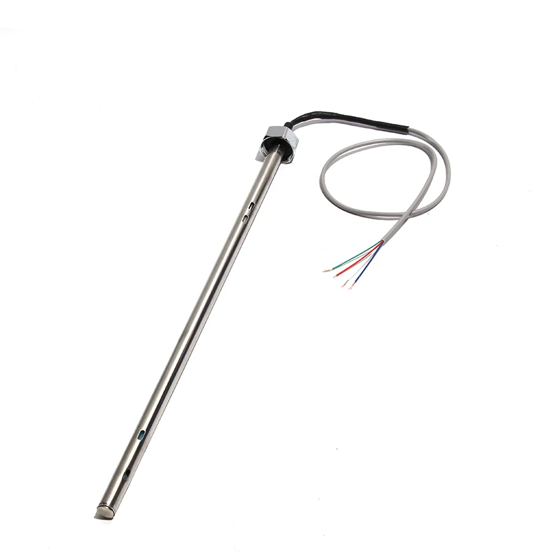 LUJINXUN Solar Energy Heater Controller Water Temperature Level Sensor 2/4 Cores Stainless Steel Underneath Mounting Cable 50cm