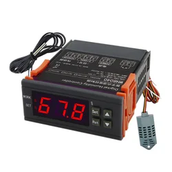 WH8040 cyfrowy Regulator wilgotności elektronicznych wilgotności Instrument kontrolny przełącznik regulacyjny czujnik higrometr 1-99% 12V 24V 220V