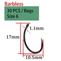 Barbless-Size 6