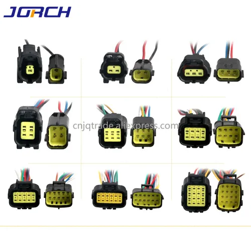 Imagen 2 del producto 1 Juego de 1/2/3/4/6/8/10/12/16 Pin Denso 1,8mm conector de cable impermeable enchufe eléctrico coche Auto sellado camión arnés enchufe