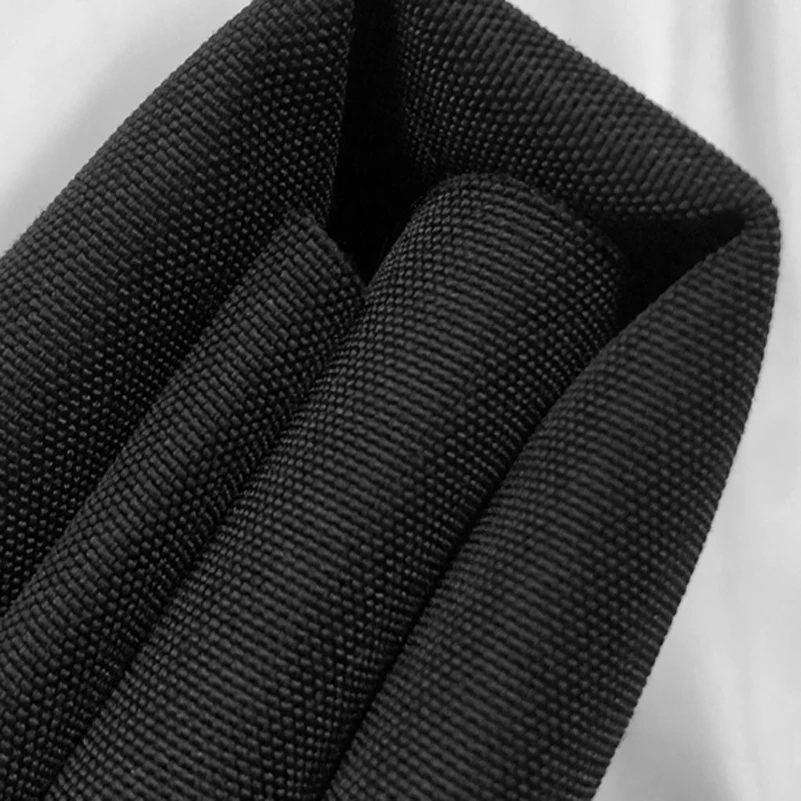 1000d Black Thicken Polyester Nylon PU Coated Waterproof Oxford Fabric  for Outdoor Textile by the Meter