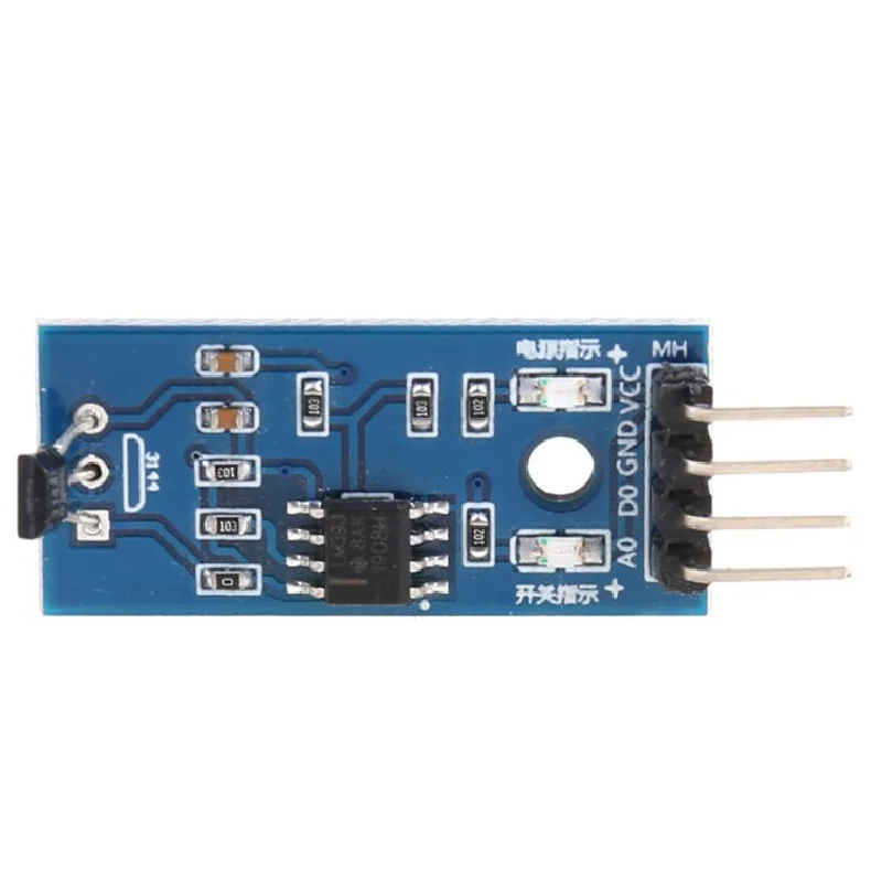 1pc 홀 센서 모듈 3144E 홀 스위치 속도 자기 Ses 속도 카운팅 센서 모듈 Arduino 스마트 카용
