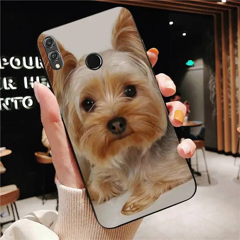 Yorkshire Terrier Dog Phone Case For Huawei Honor 7A 7C 8 8x 9 10 20lite Fundas Coque for Honor 10i 20i Capa