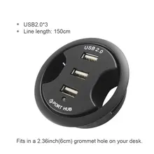 USB 3.0 Desk Hub with Multiple Ports and Power #2