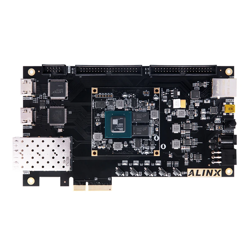 

FPGA Development Board XILINX Artix-7 XC7A200T Core Board + PCIe Expansion Board Gigabit Ethernet Industrial Grade AX7A200