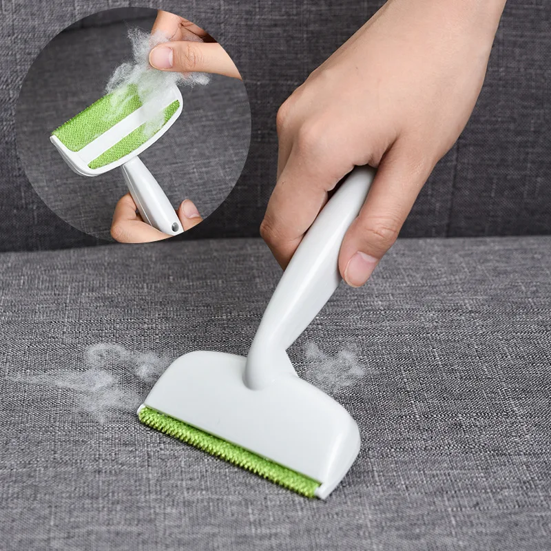 

Car Cleaning Detailing Brush Sofa Mattress Car Outlet Cleaning Brush Plush Dust Collector Household Hair Removal Tools