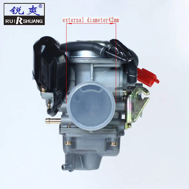 GY6 125cc 150cc PD24J Moped Carburetor 4-Stroke Scooter SPACY CHA125 ELITE SC125 GR125 Motorcycle ATV Go Kart Mopeds