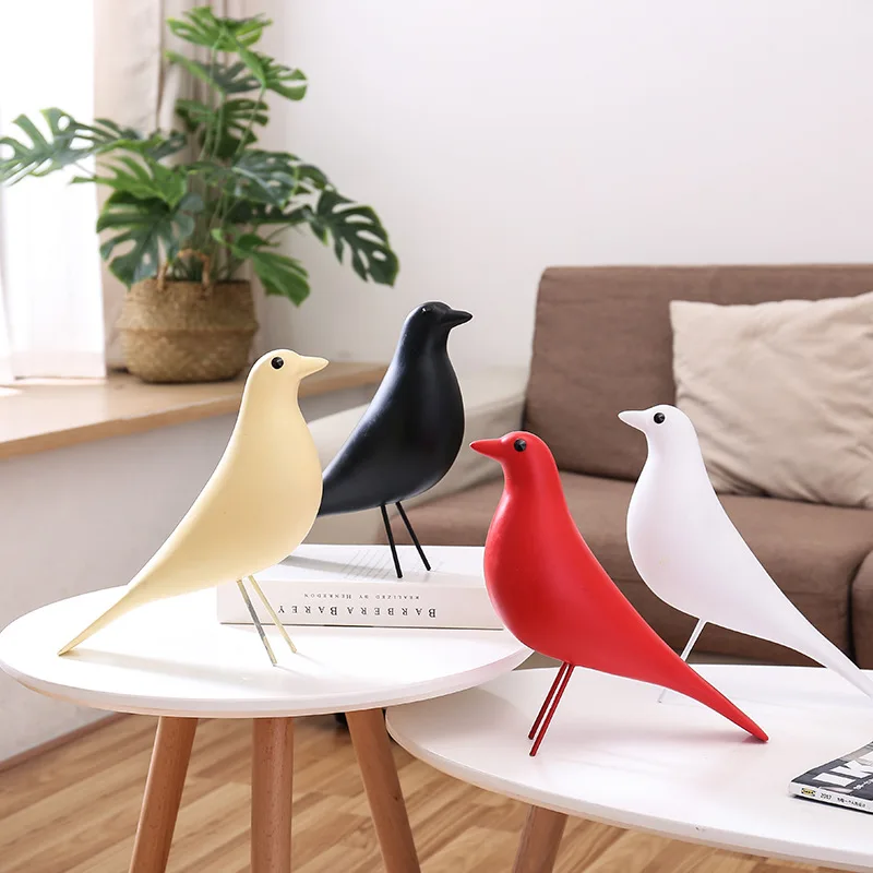 

Home Furnishing Wedding Christmas Gift Peace Pigeon Statue Mascot Artificial Resinic Craft Original Europe Resin Bird Figurine