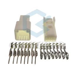 2 Sets 8 Pin 1565804-1 1376352-1 Car Rear View Mirror Socket Reading Light Plug AC Assembly 90980-12221 90980-12551 1717103-1
