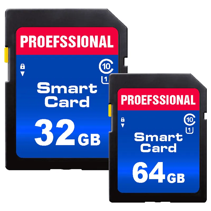 Cartão de memória sd de alta velocidade, classe 10, para câmera, 32gb, 128gb, 64gb, 32gb, 16gb, 8gb