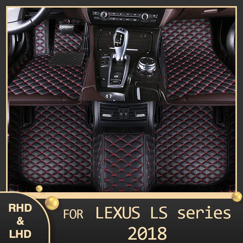 

MIDOON Car floor mats for LEXUS LS series 500h 350 2018 Custom auto foot Pads automobile carpet cover