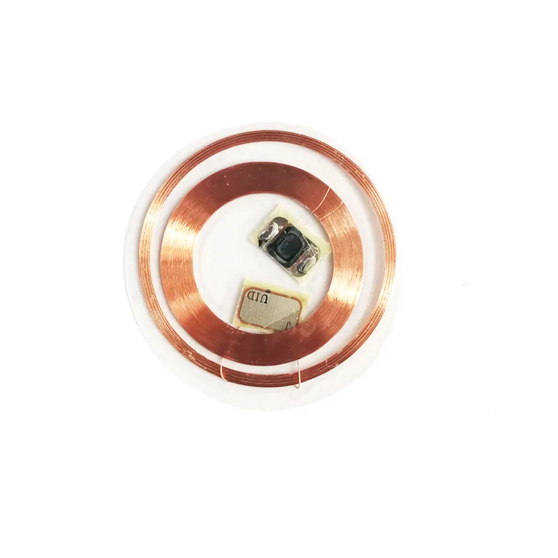 10PCS 13.56MHz 125KHz ID IC writable tags T5577 UID dual frequency transparent cards RFID passive tags Coin Clea