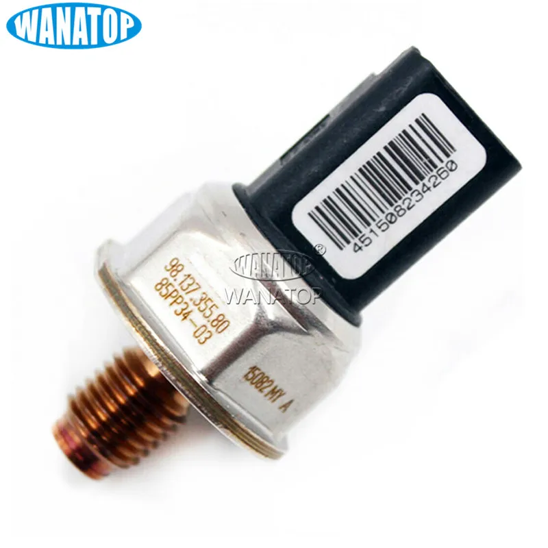 Common Rail Fuel Pressure Sensor 85PP34-03 9813735580 For Peugeot 301 308 508