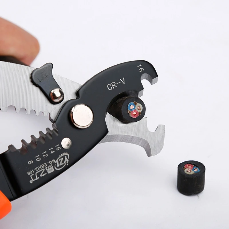 Multifunctional Cable Wire Stripper Cutter Crimper Cutting Pliers Handle Tools