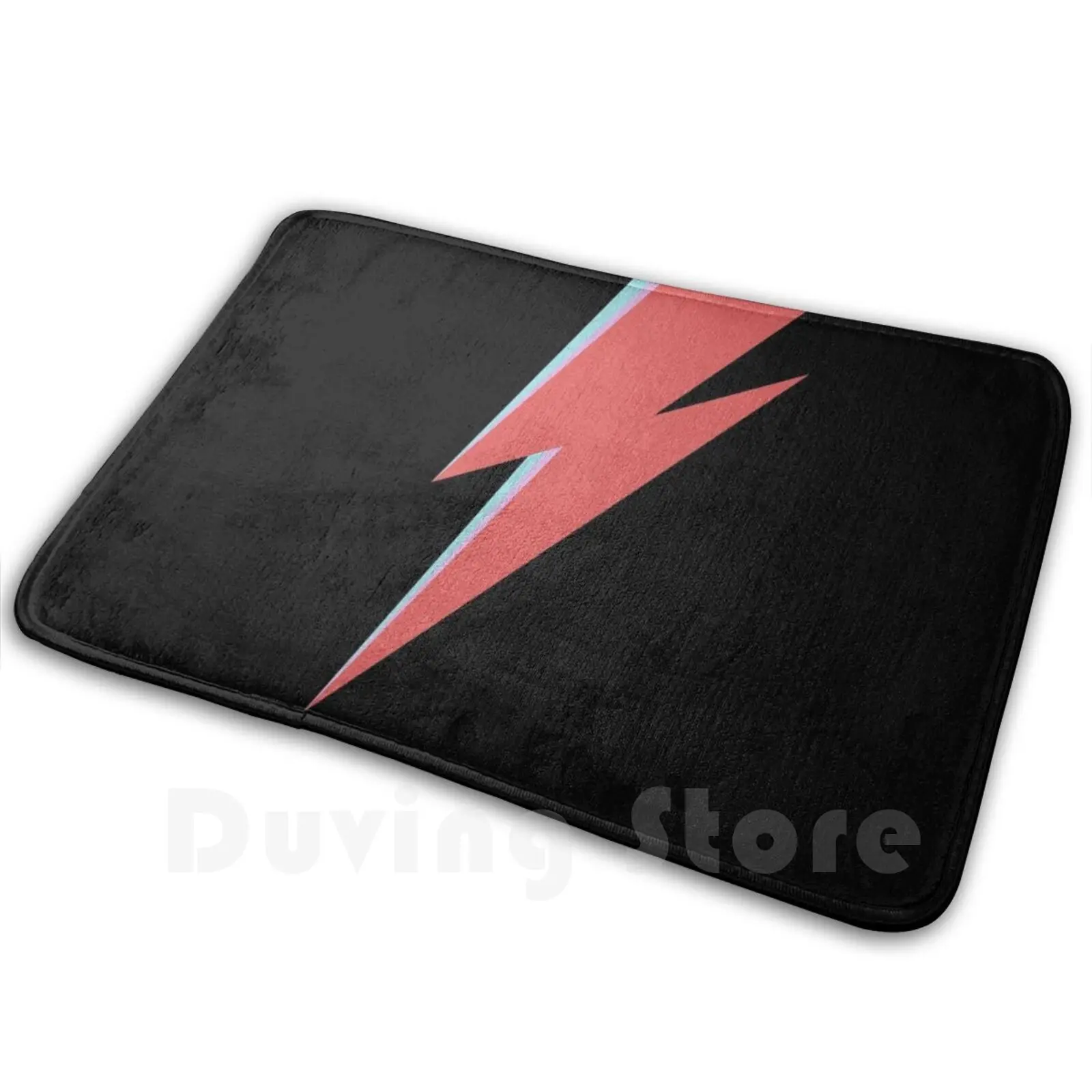 Bowie Bolt Carpet Carpet Lightning Bolt Classic Red Blue Purple Thunder 3d Laptop Teen