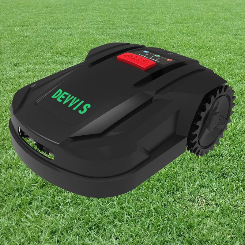 2025 Updated 7th Generation DEVVIS Robot Lawn Mower H750T For Small Lawn With 5.2AH Lithium Battery,800m2 Working Capacity