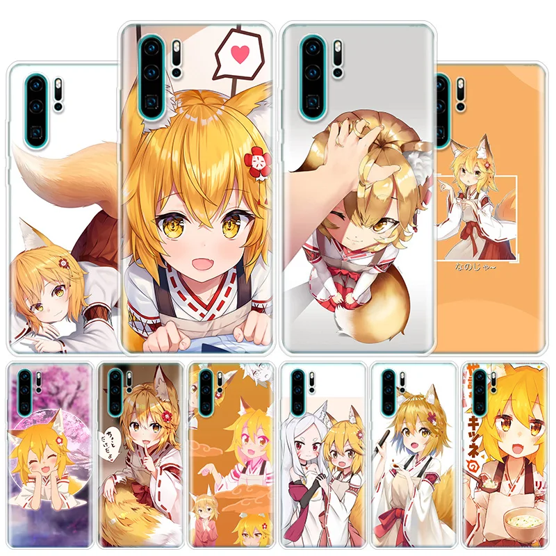 Anime the helpful fox senko san Phone Case For Huawei Honor 10 Lite 9 20 Y5 Y6 Y7 Y9S P Smart Z 8S 8X 9X 8A Pro 7X 7A 10i Cover