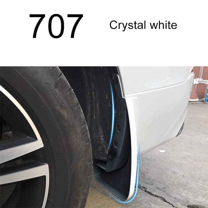 Bavettes avant et arrière de voiture pour Volvo, garde-boue bleu, garde-boue, accessoires de garde-boue, Volvo XC60, 2018, 2019, 2020, 2021, 2022, 23