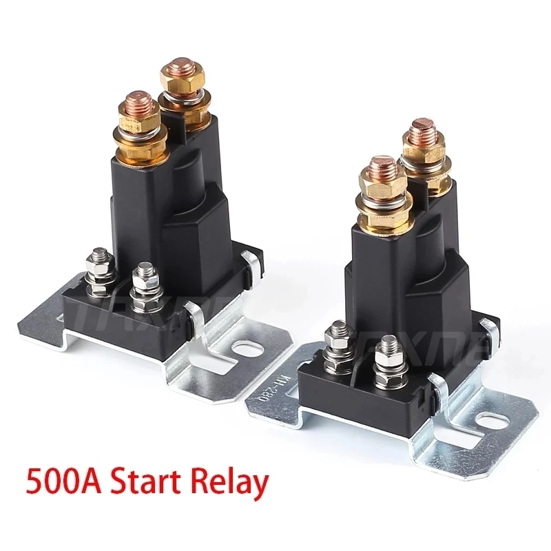 Heavy Current Car Auto Start Relay Contactor  Isolator Off On Control for Multi-battery system Forklift Engineering Automotive