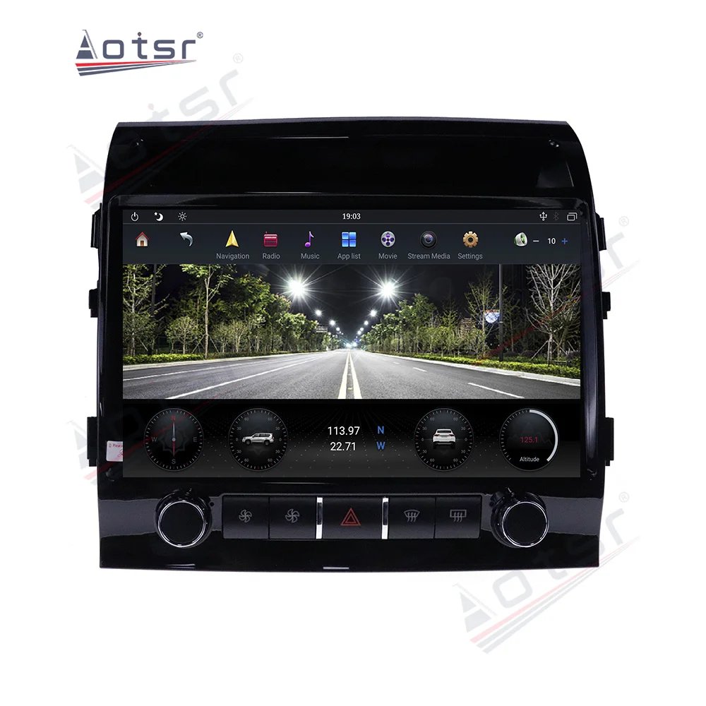 For Toyota Land Cruiser 2008+ MAX-PAD 64GB Android Car Multimedia Player Car GPS Navigation Streaming Night Vision Camera Radio