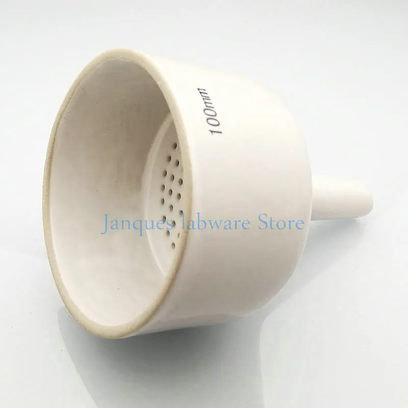 1pcs Laboratory 100mm Filter Bottle Matching Buchner Funnel Ceramic Filter Funnel Pumping Chemical experiment tool