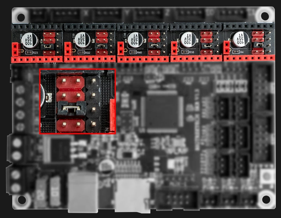 MKS TMC2209 Schrittmotortreiber Skr V2.0 Gen L Stepstick 3D-Druckerteile 2,5a Uart Ultra Silent für Sgenl Genl Robin Nano – Detail 4