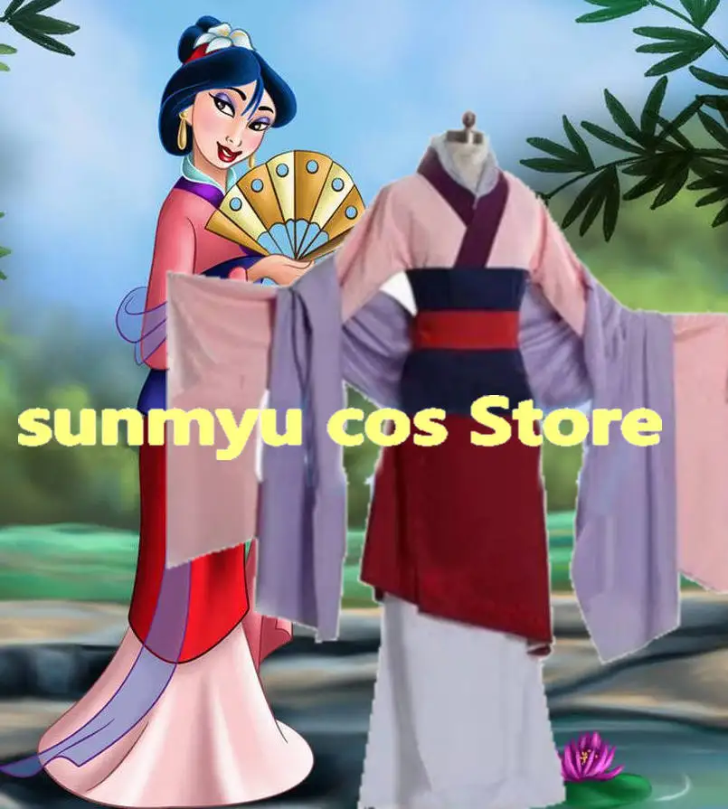 

Hua MuLan Clothes Cosplay Costume,Custom Size Halloween