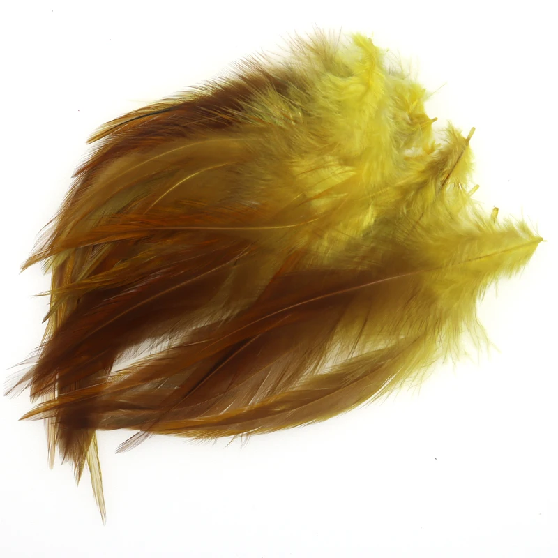 ICERIO 50PCS Fly Tying Gancio Gallo Saddle Hackle Cazzo Schlappen Piuma Trota Steelhead Mosche Materiali di Legatura