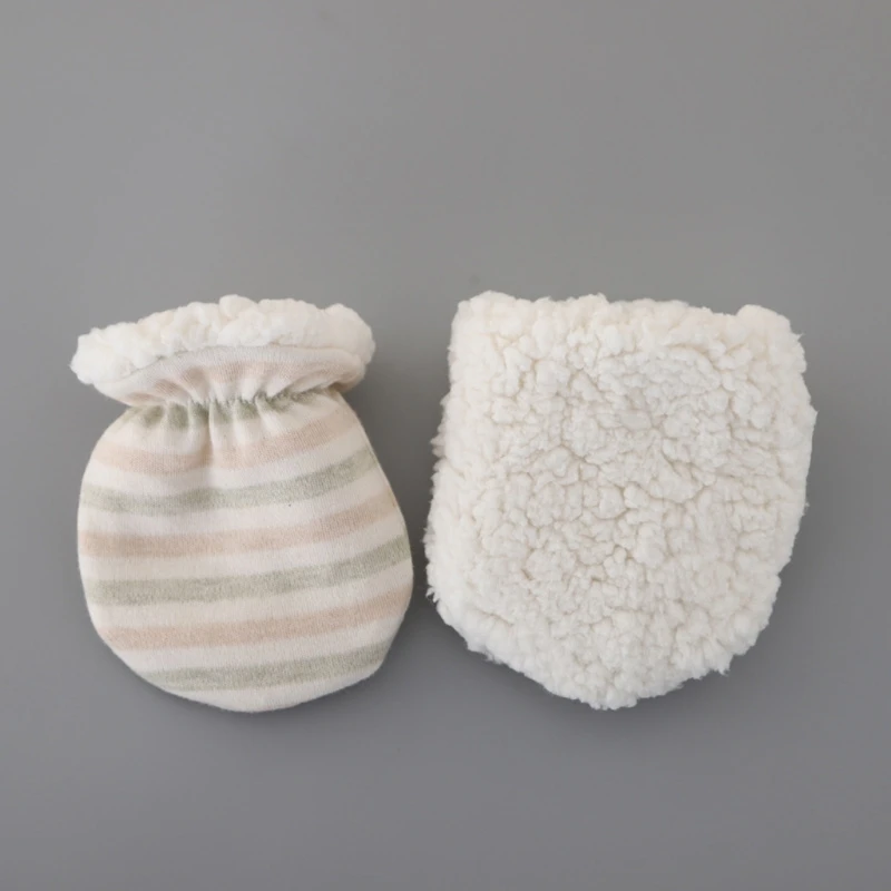 Guantes de invierno antiagarre para niños y niñas, manoplas gruesas y cálidas de lana, calentador de manos para recién nacidos, regalo para bebés