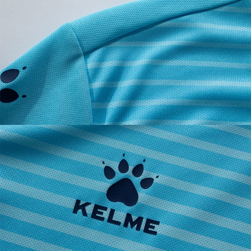 KELME Capretto Soccer Jersey di Calcio Uniforme di Estate Vestito Su Misura Shark Formazione Uniforme Della Squadra di Abbigliamento Sportivo