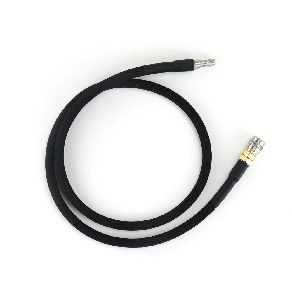 New Airsoft HPA SLP Flex Air Hose Remote Line With Foster Quick Disconnect Coupler 40 Inch Low Pressure Max 200PSI