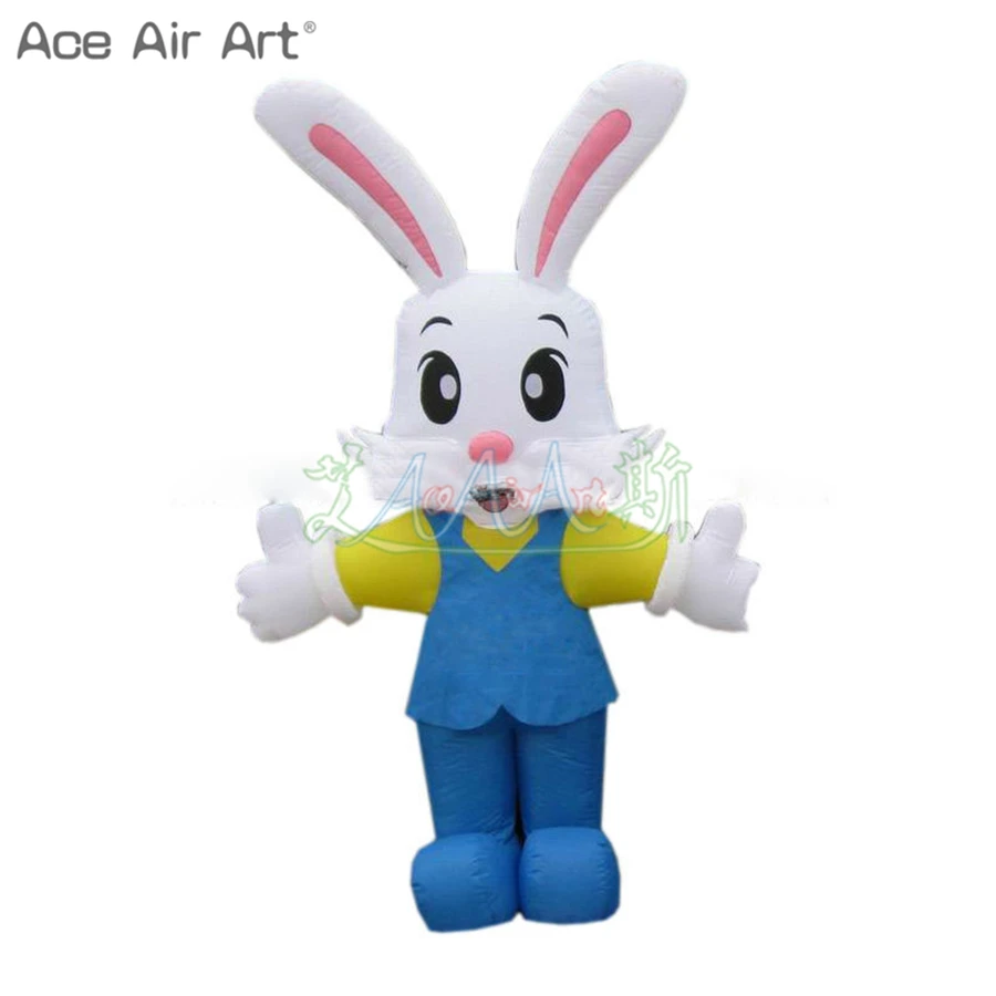 Factory Price Event Decorations Inflatable Easter Bunny Model 3m/10ft Tall For Festival Yard Outdoor Activity Decor Props